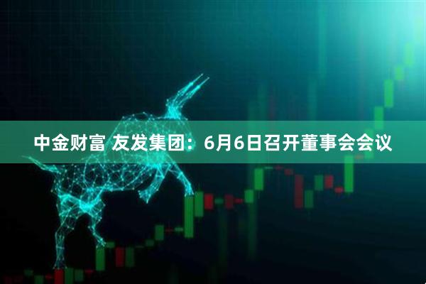 中金财富 友发集团：6月6日召开董事会会议