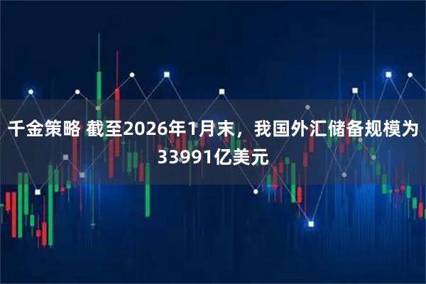 千金策略 截至2026年1月末，我国外汇储备规模为33991亿美元